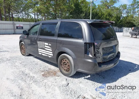 2018 Dodge Grand Caravan Se из США, поврежденный, VIN 2C4RDGBG9JR177295